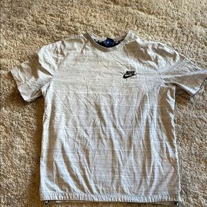 🍍 Nike Lab Tech Heathered T-shirt Gray Soccer Shirt X Large Vtg Athletic🍍